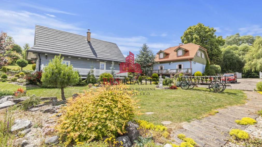 Nádherná usadlosť na Myjave  5047 m2 na predaj!