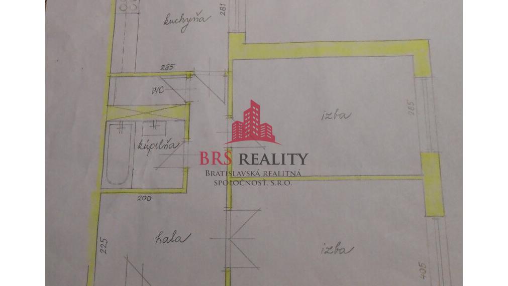 Predané - Ponúkame 2izb byt v pôvodnom stave na Romanovej ul.