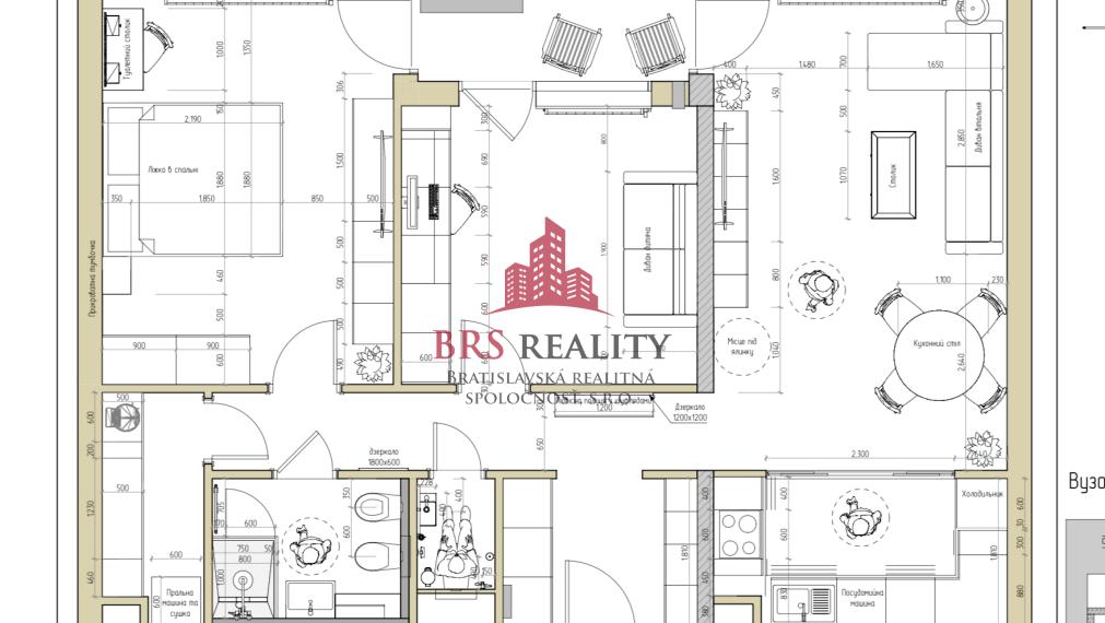 Nová cena !! 82 m2 - 3-izbový byt v srdci Bratislavy – Kesselbauer