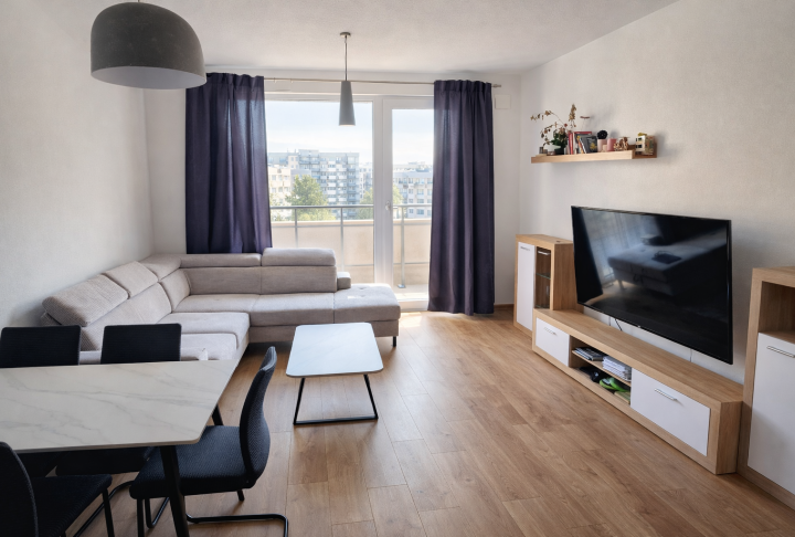 Priestranný 3-izbový byt v projekte GalvaniHOME– balkón +2x parking